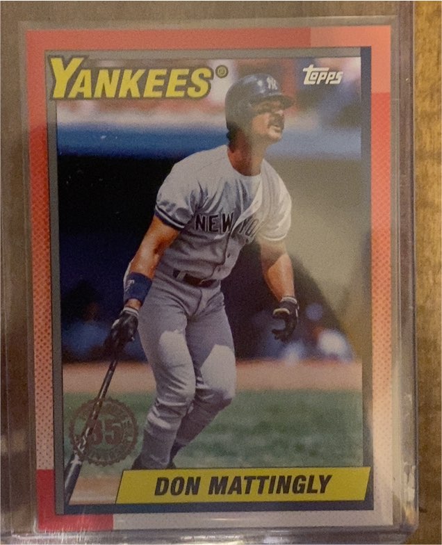 2025 Topps Series 1 - 1990 Topps #T90-65 Don Mattingly — front