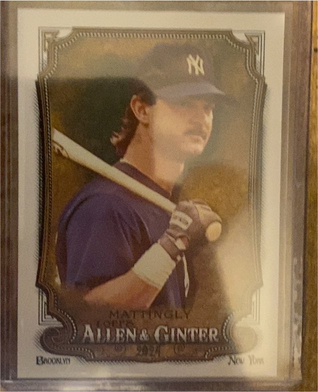 2024 Topps Allen & Ginter #294 Don Mattingly — front