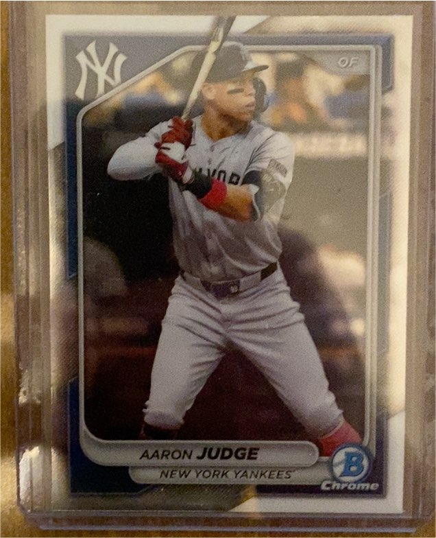 2024 Bowman Chrome #80 Aaron Judge — front