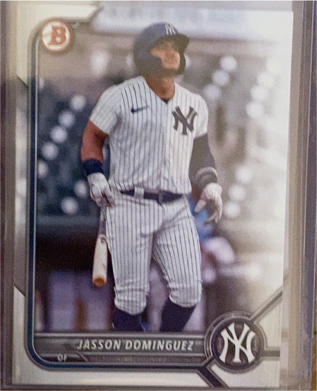 2022 Bowman Draft #BD-75 Jasson Dominguez — front