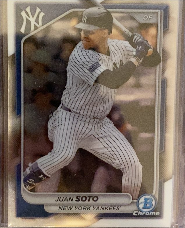 2024 Bowman Chrome #89 Juan Soto — front