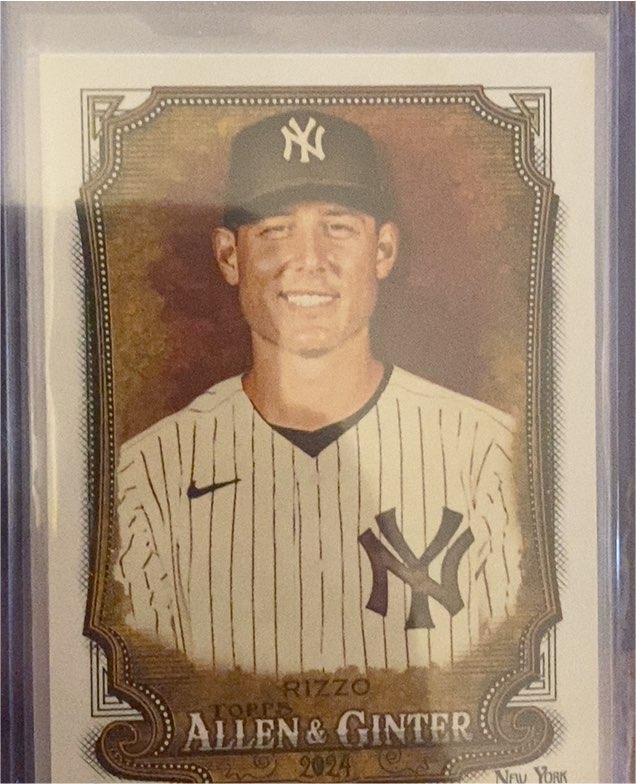 2024 Topps Allen & Ginter #138 Anthony Rizzo — front
