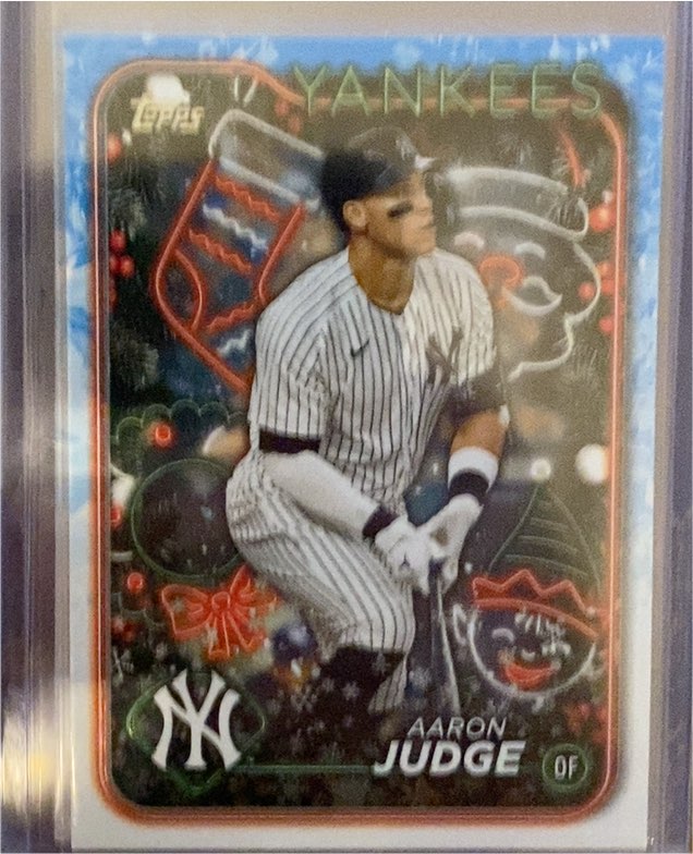 2024 Topps Holiday #H99 Aaron Judge — front