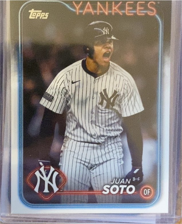 2024 Topps Update Series #US1 Juan Soto — front