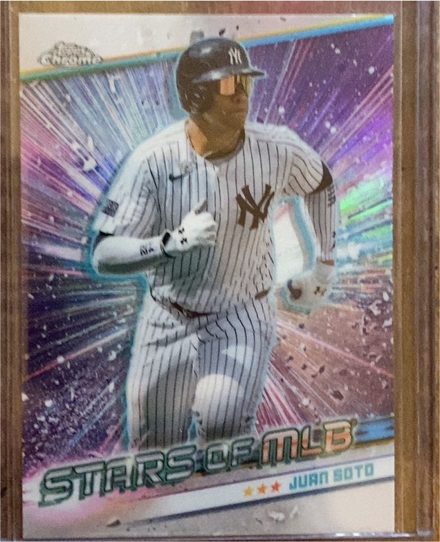 2024 Topps Update Series Chrome Stars Of The MLB #CSMLB-61 Juan Soto — front