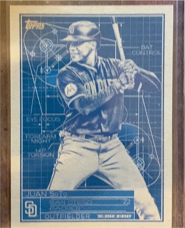 2024 Topps Series 1 Superstar Blueprint #SB-9 Juan Soto — front