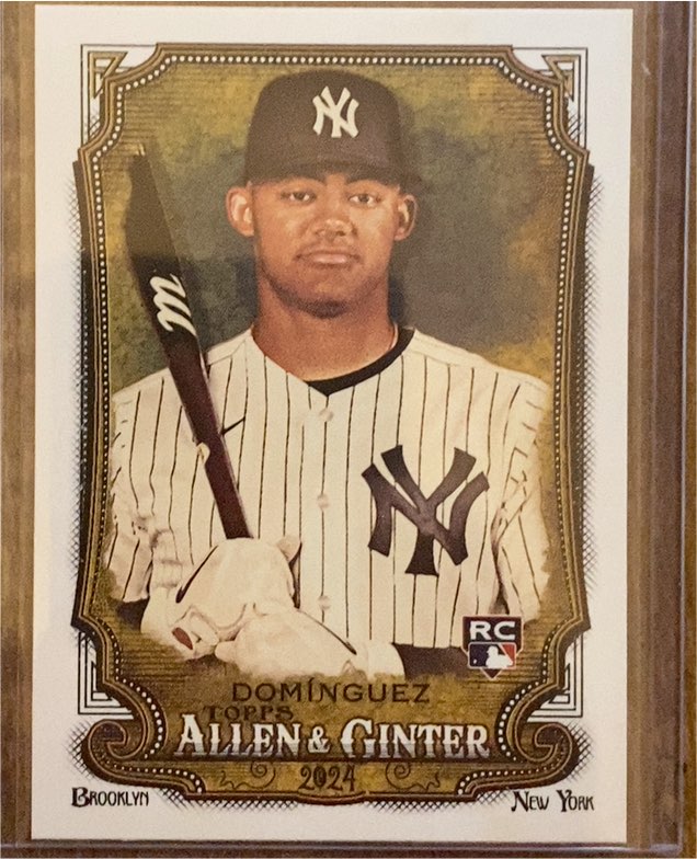 2024 Topps Allen & Ginter #31 Jasson Dominguez — front