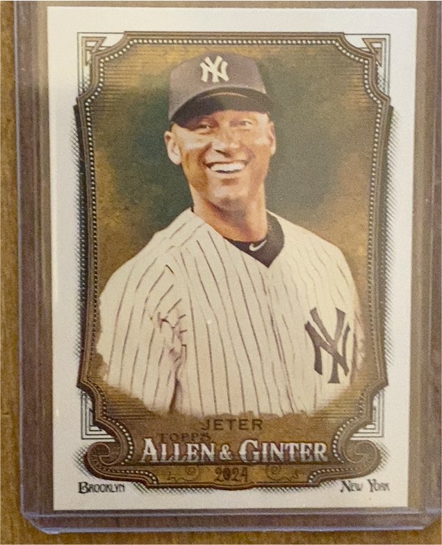 2024 Topps Allen & Ginter #175 Derek Jeter — front