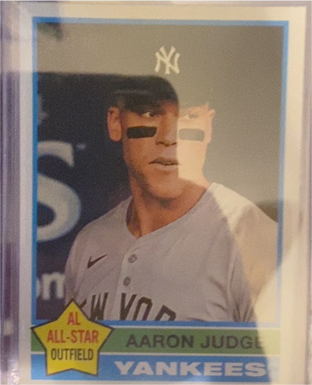 2025 Topps Heritage #380 Aaron Judge — front