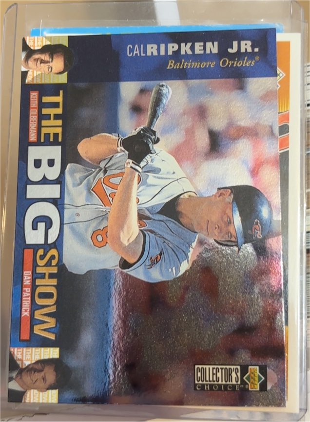 1997 Upper Deck Collector's Choice #5 Cal Ripken Jr. The Big Show — front