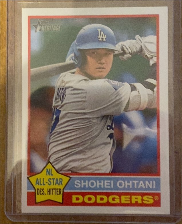 2025 Topps Heritage #148 Shohei Ohtani — front