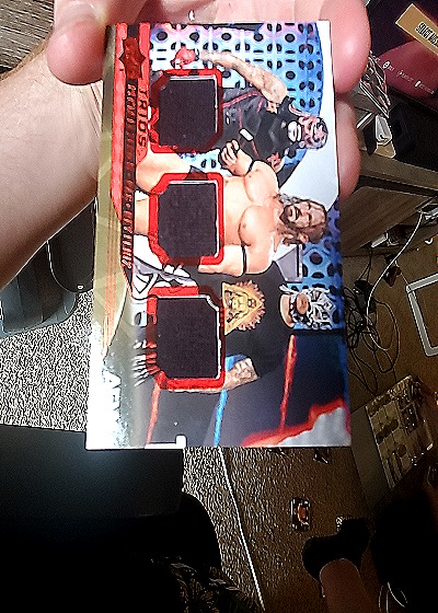 2025 Upper Deck AEW Max Caster Anthony Bowens The Acclaimed Tag Teams Dual Relic — front