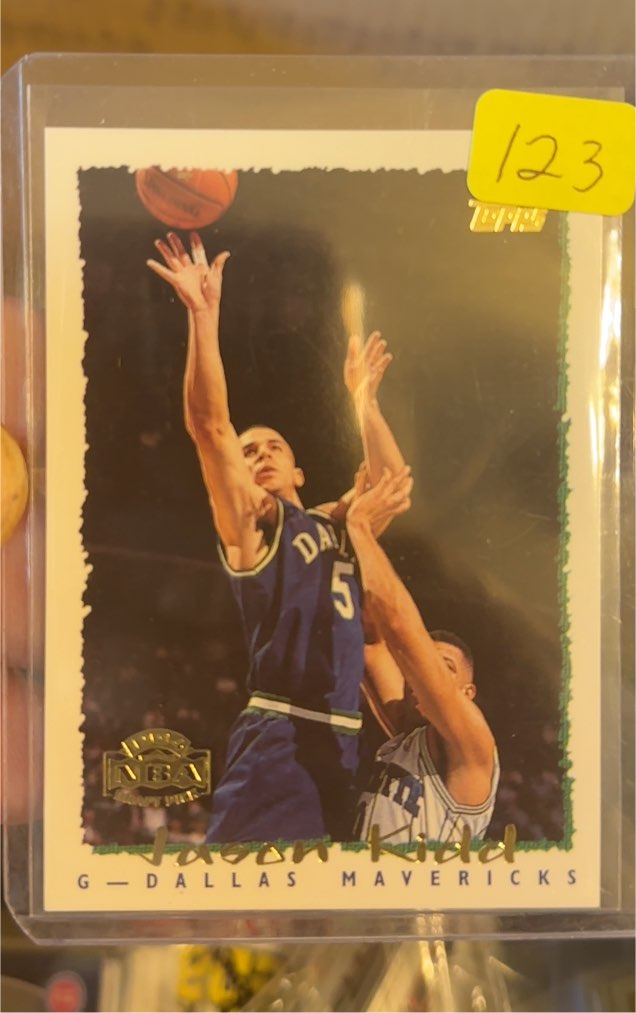 1994-95 Topps #371 Jason Kidd — front
