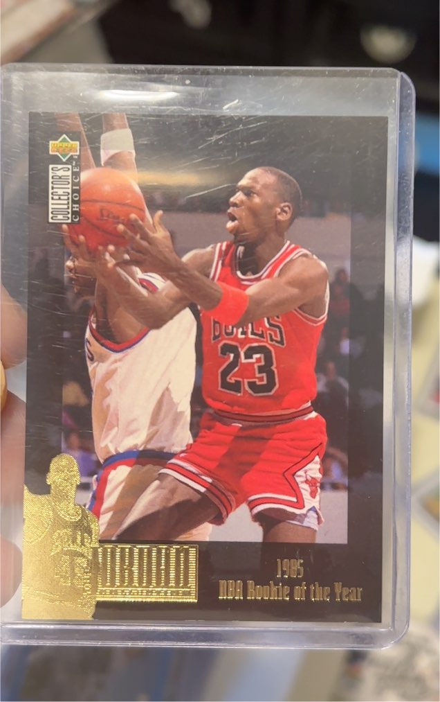 1995 Upper Deck Collector's Choice #JC1 Michael Jordan — front