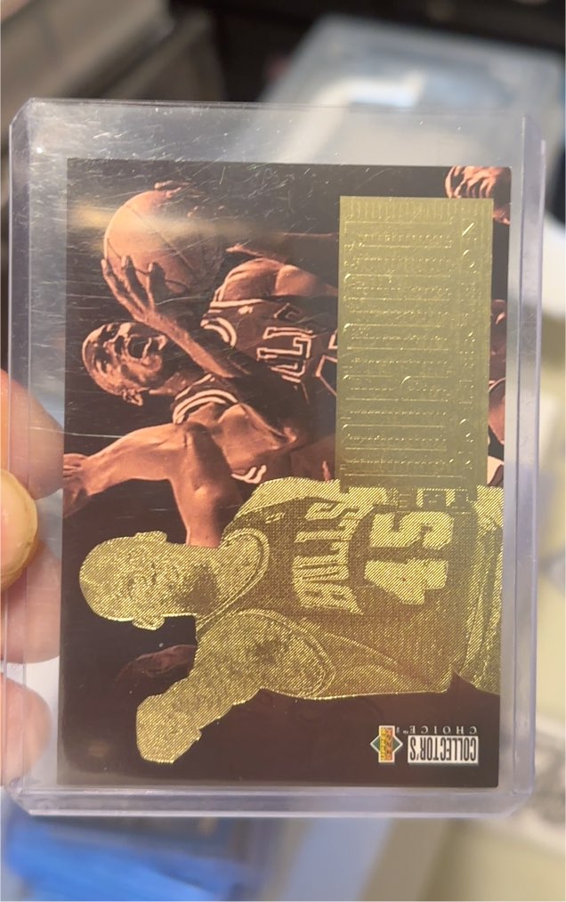1995 Upper Deck The Jordan Collection #JC4 Michael Jordan — front