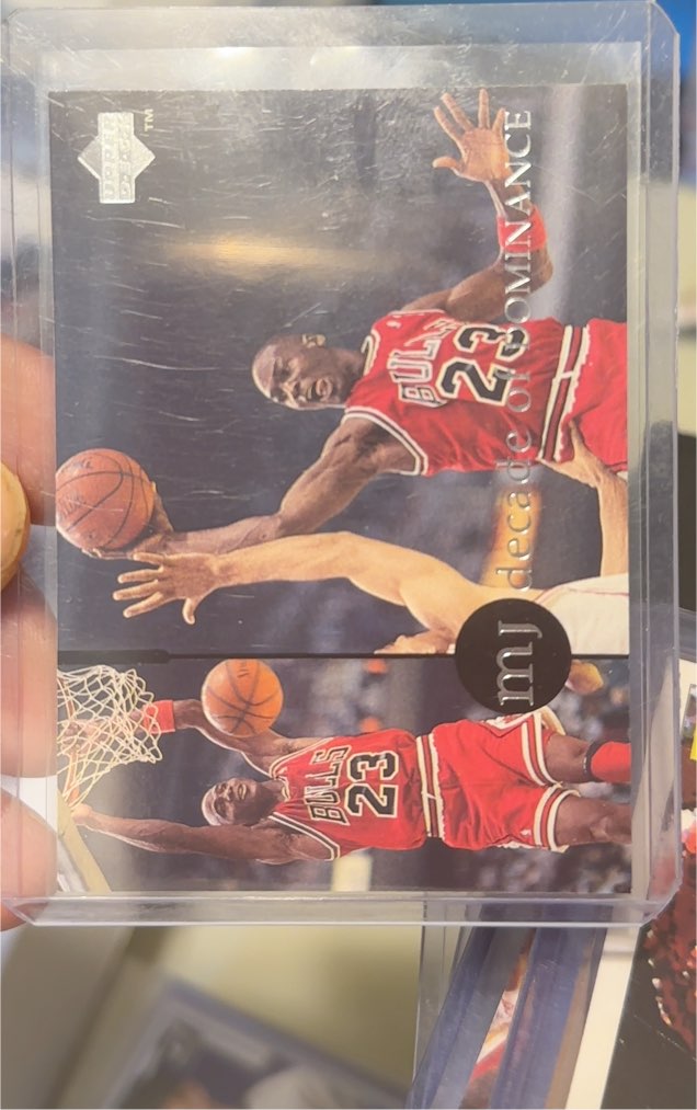 1994 Upper Deck #89 Michael Jordan Decade of Dominance — front