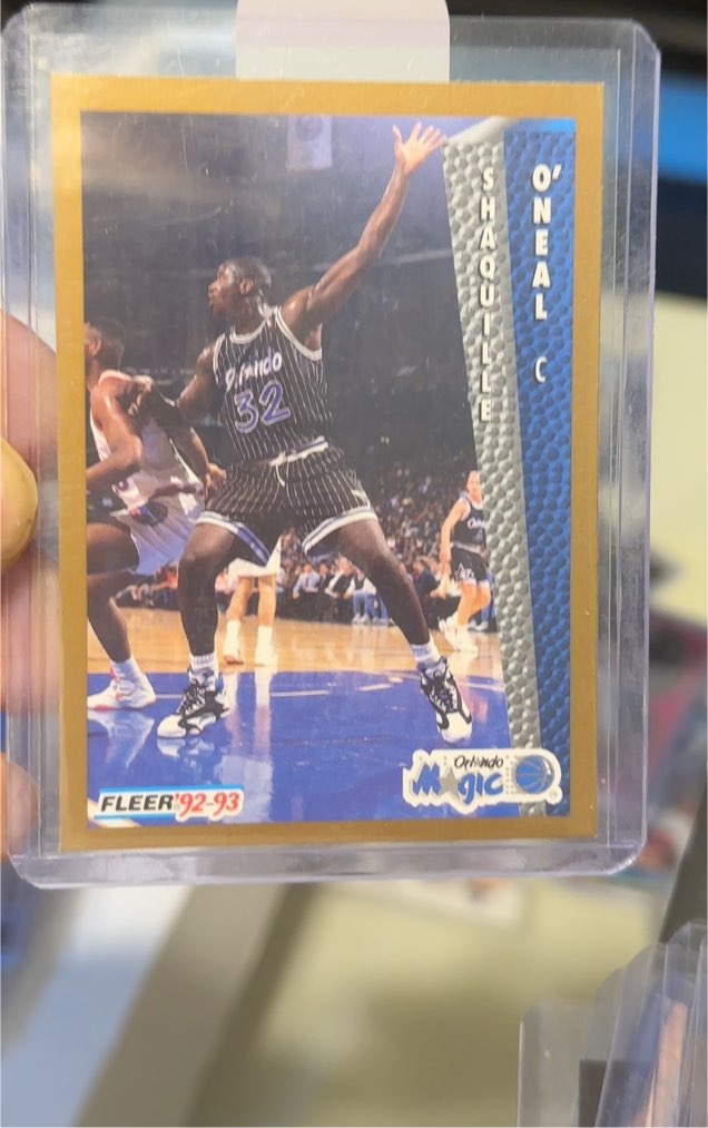 1992-93 Fleer #401 Shaquille O'Neal — front