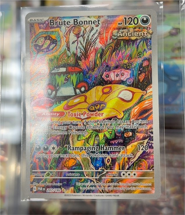 2023 Pokémon Paradox Rift #207 Brute Bonnet — front