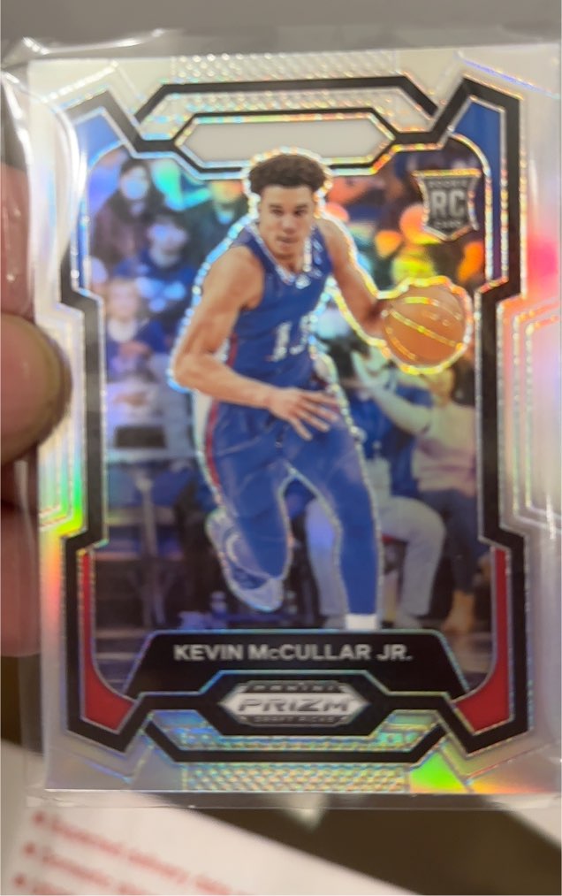 2024 Panini Prizm Draft Picks #19 Kevin McCullar Jr. — front