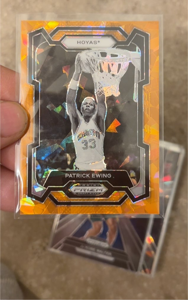 2023-24 Panini Prizm Draft Picks #20 Patrick Ewing — front