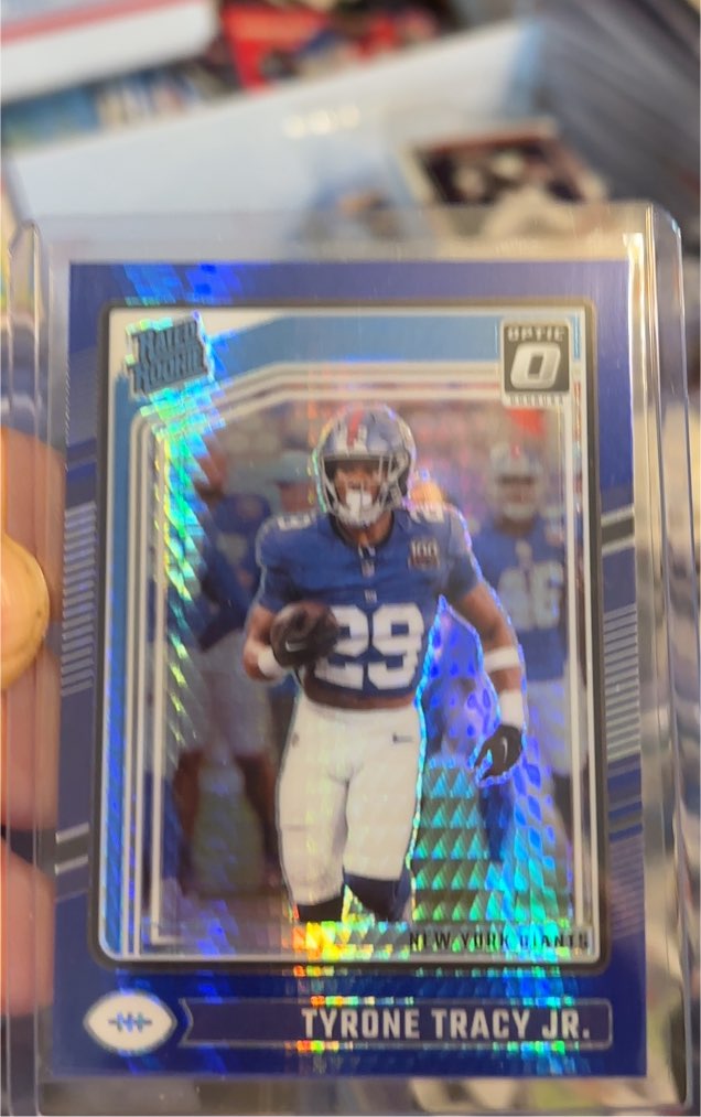 2024 Donruss Optic #259 Tyrone Tracy Jr. — front