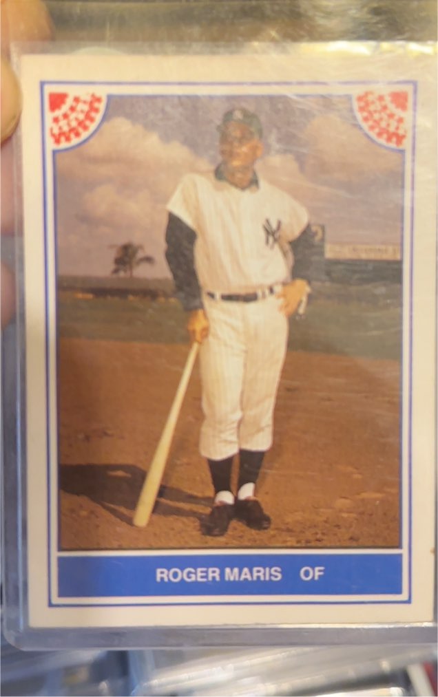1987 TCMA 1961 Roger Maris #8 New York Yankees — front