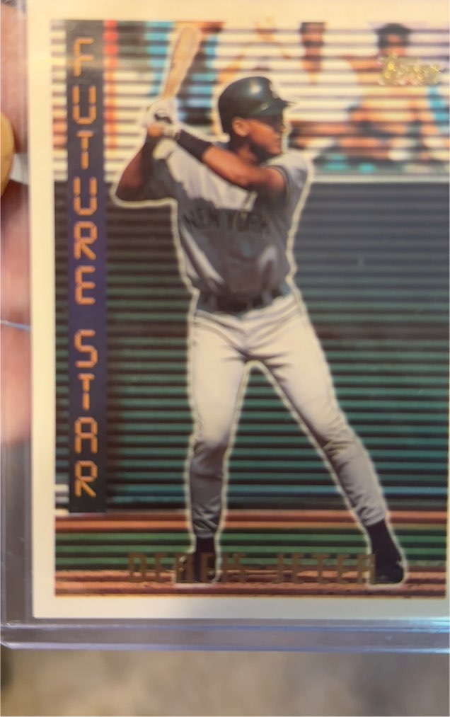 1995 Topps #199 Derek Jeter — front