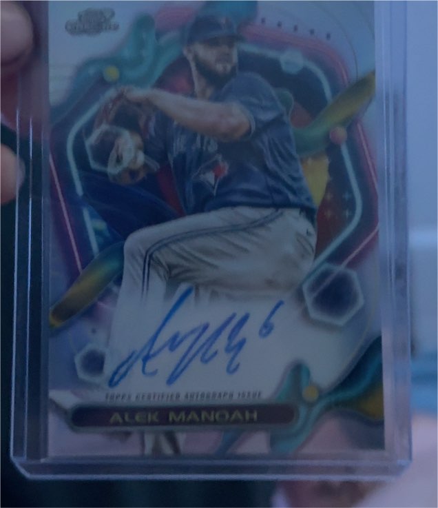 2023 Topps Cosmic Chrome Alek Manoah — front
