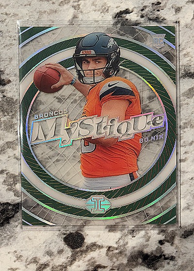 2024 Panini Illusions #3 Bo Nix Mystique — front