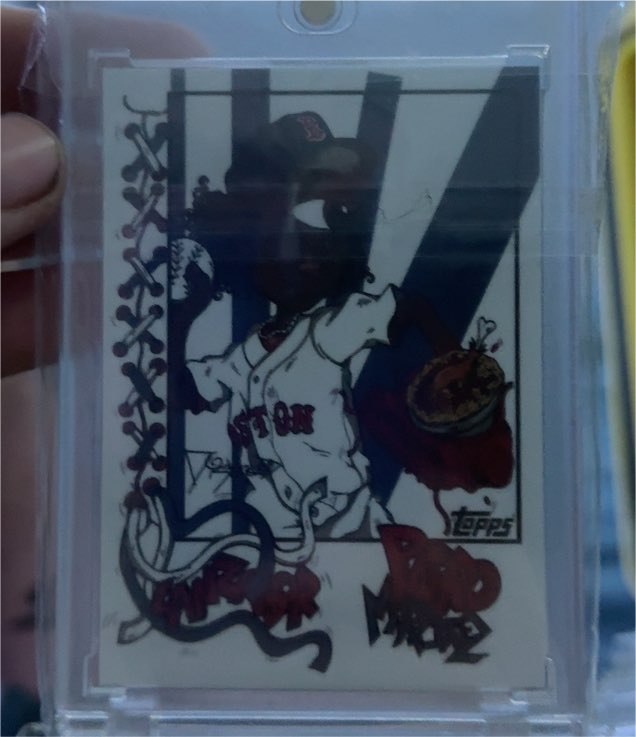 2021 Topps Project 70 #20 1982 Pedro Martinez by Distortedd — front