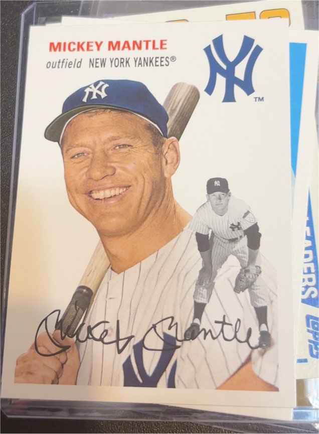 2012 Topps Archives #22 Mickey Mantle — front