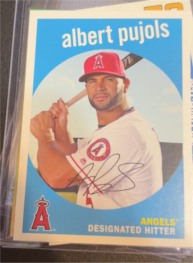 2018 Topps Archives #92 Albert Pujols Los Angeles Angels — front