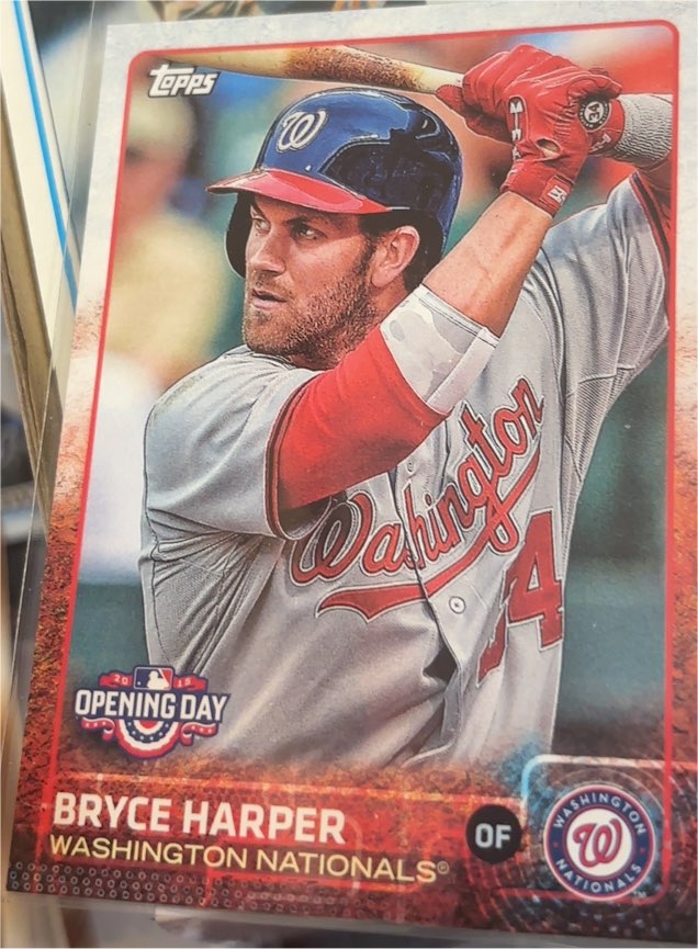 2015 Topps Opening Day #45 Bryce Harper — front