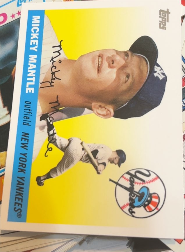 2007 Topps Mickey Mantle Story #MMS50 Mickey Mantle — front
