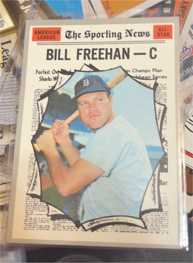1970 Topps #465 Bill Freehan — front