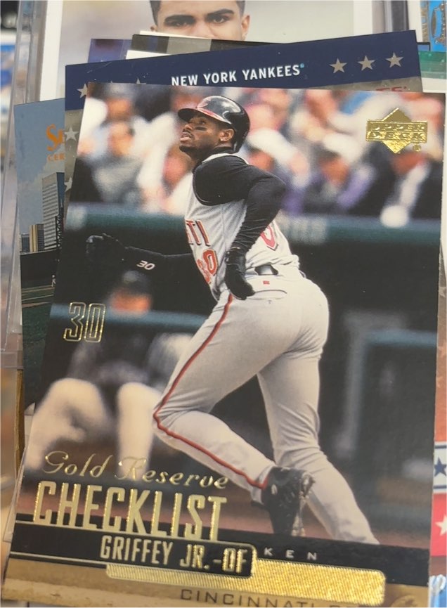 1996 Upper Deck #30 Ken Griffey Jr. — front