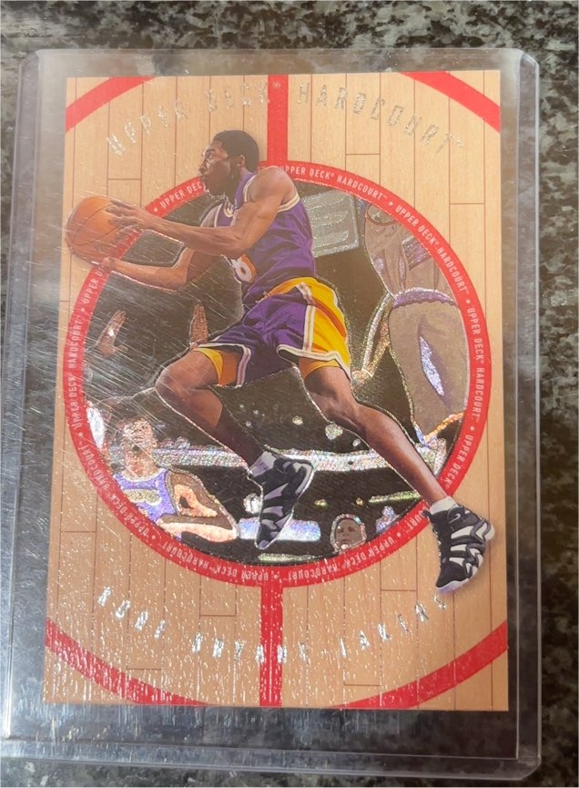 1998-99 Upper Deck Hardcourt #1 Kobe Bryant — front