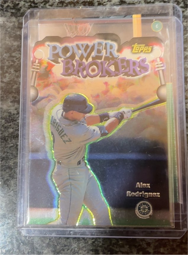1998 Topps Power Brokers #PB6 Alex Rodriguez — front