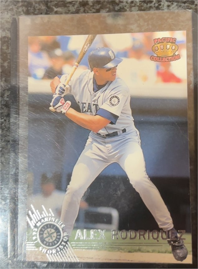 1995 Mariners Pacific Seattle Mariners #42 Alex Rodriguez — front