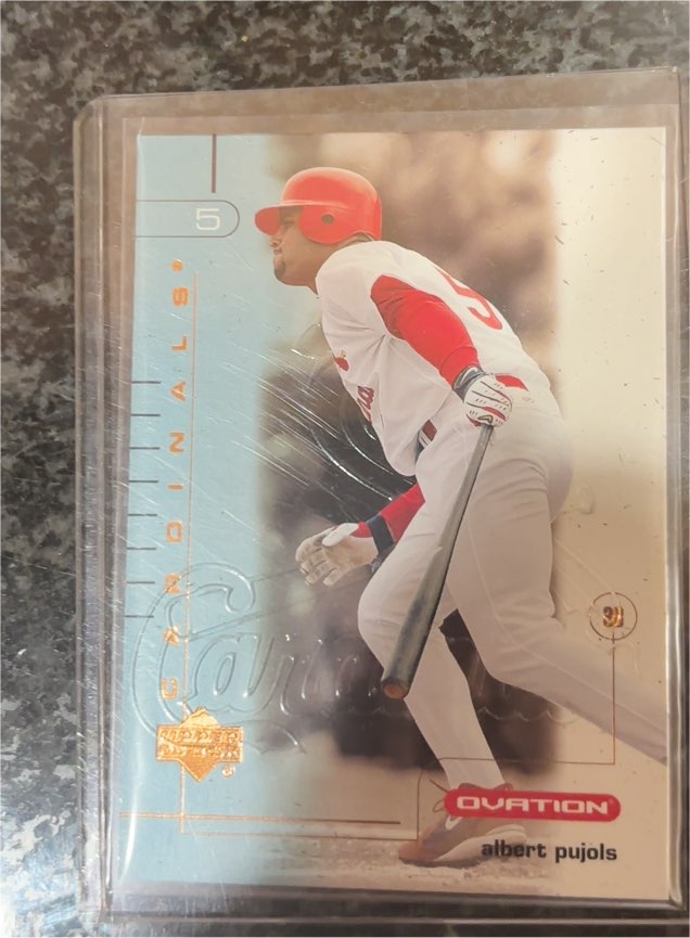 2002 Upper Deck Ovation #35 Albert Pujols — front