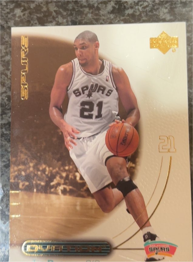 2000 Upper Deck Ovation #48 Tim Duncan — front