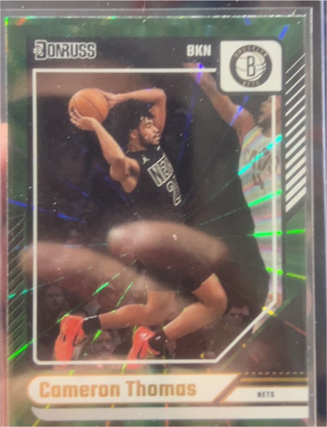 2024-25 Panini Donruss #187 Cameron Thomas — front