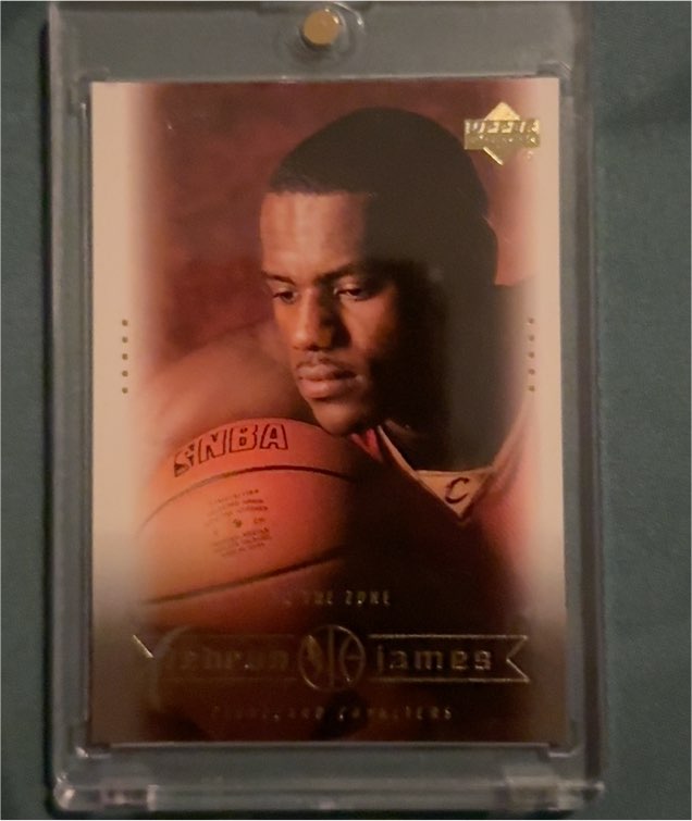 2003-04 Upper Deck Box Set #13 LeBron James — front