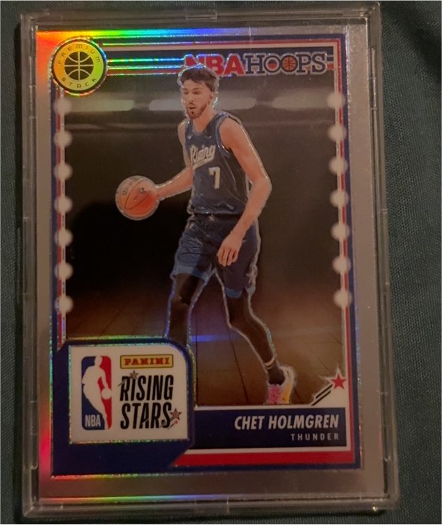 2023-24 Panini NBA Hoops Premium Stock #293 Chet Holmgren — front
