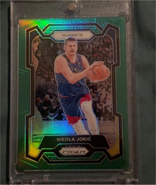 2023-24 Panini Prizm #17 Nikola Jokic — front