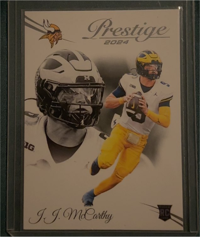 2024 Panini Prestige #311 J.J. McCarthy — front