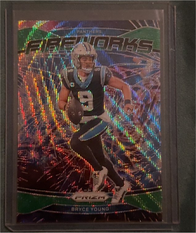 2024 Panini Prizm Fireworks #14 Bryce Young — front