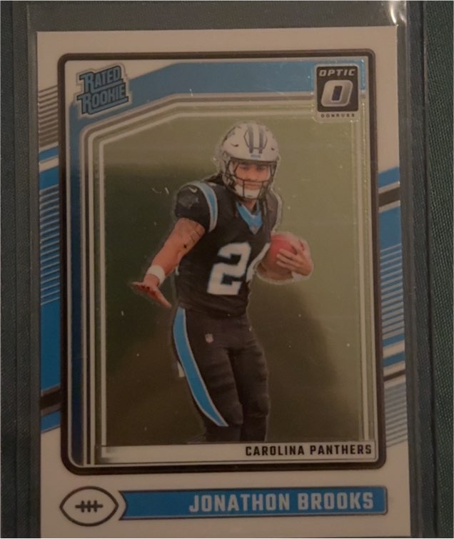 2024 Panini Donruss Optic #258 Jonathon Brooks — front