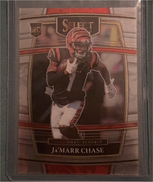 2021 Panini Select #47 Ja'Marr Chase — front