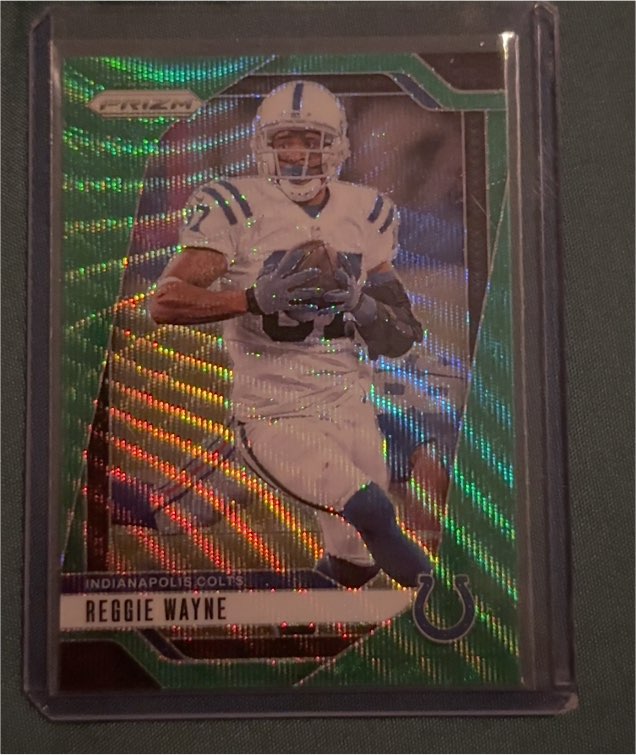 2020 Panini Prizm # Reggie Wayne — front